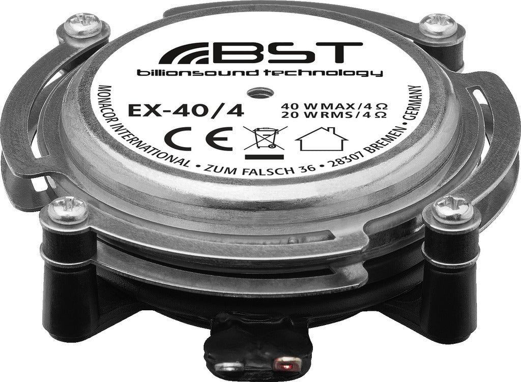 MONACOR EX-40/4 Exciter Speaker 20W 4Ohm