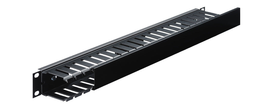 MONACOR RWM-1D Rack-mount cable duct, 1 RU
