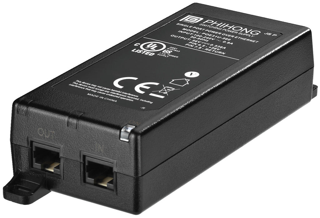 MONACOR POE-130MID Midspan POE Injector, 30w