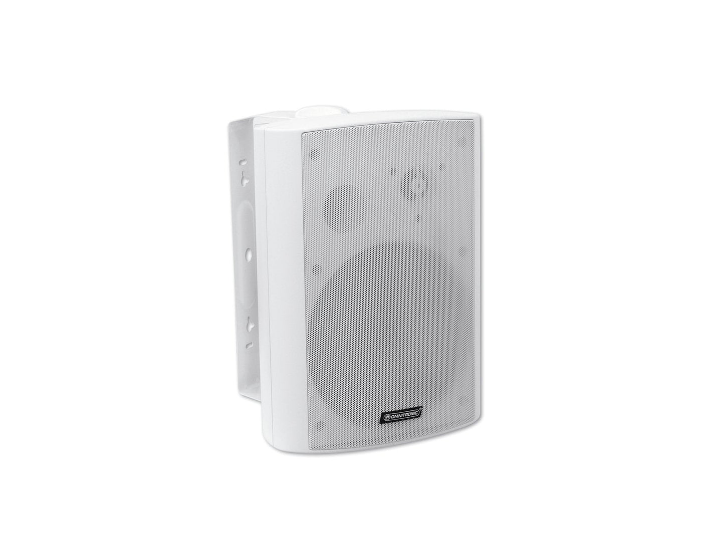 OMNITRONIC WPS-6W 2-way speaker with mount 40W 100V with high-quality components for hifi sound White