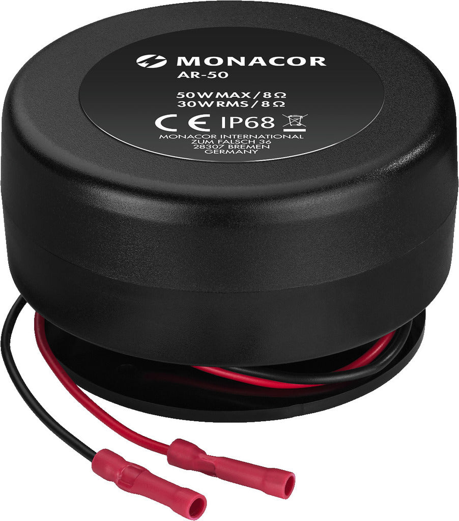 MONACOR AR-50 Weatherproof (IP68) Exciter Speaker 50W