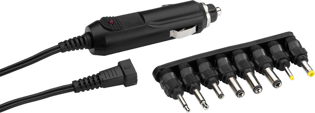MONACOR DCA-8CAR 12V DC Adaptor Set