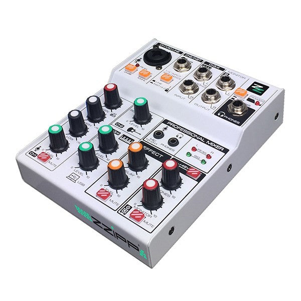 ZZIPP ZZMX3 Compact 3-channel mixer with USB power