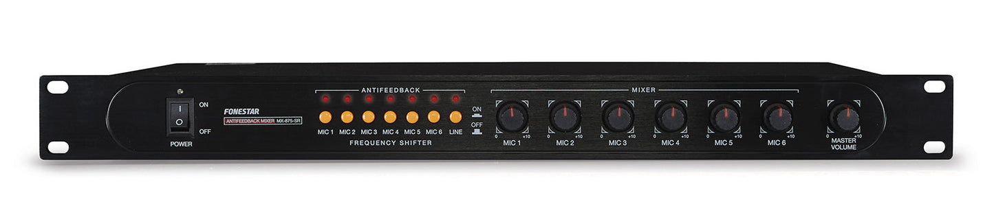 FONESTAR MX-875-SR Feedback suppressor mixer