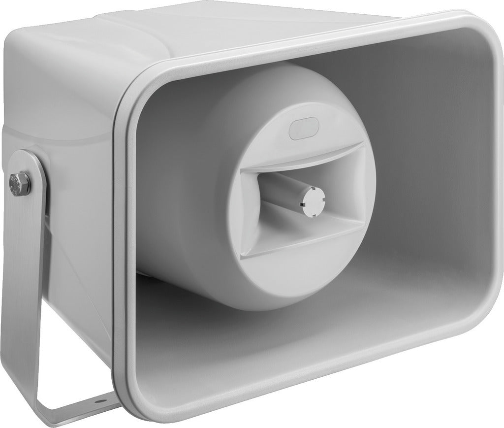 MONACOR IT-350/EN Weatherproof horn speaker (music horn), 2-way technology and EN 54-24 certification