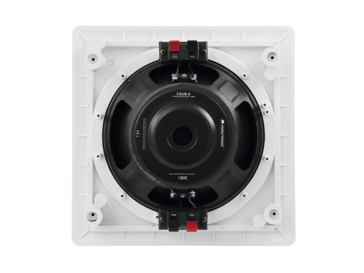 OMNITRONIC CSUB-8 Ceiling Subwoofer 8" 60W 8Ω