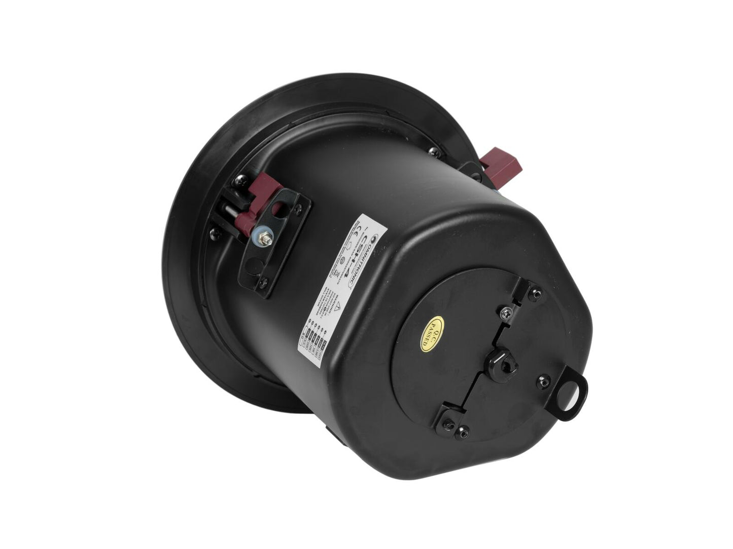 OMNITRONIC CSH-8 8" 2-way flush-mount coaxial speaker 80W 100V and 8Ω