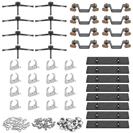 EVOLITE MAGICTUBESET 8 x Battery Powered LED Tube Lights and Case