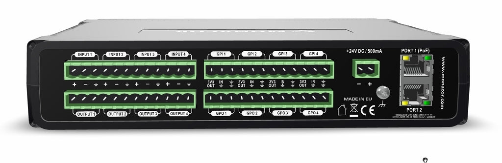 MONACOR DRM-44 Bi-directional analogue/Dante® matrix - Epic Audio Ltd