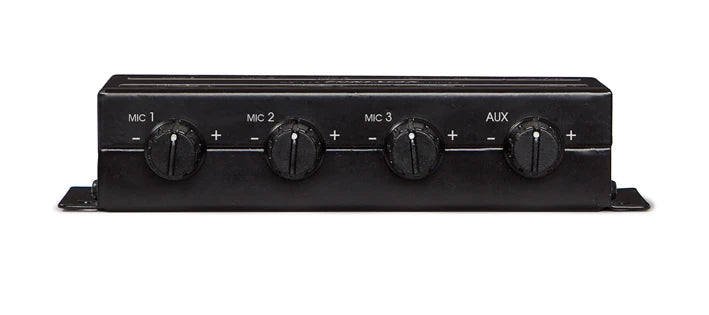 FONESTAR CB-119 Fonestar Passive mono mixer with 3 microphone inputs and 1 auxiliary input. MIC level output for connection to 1 microphone input.