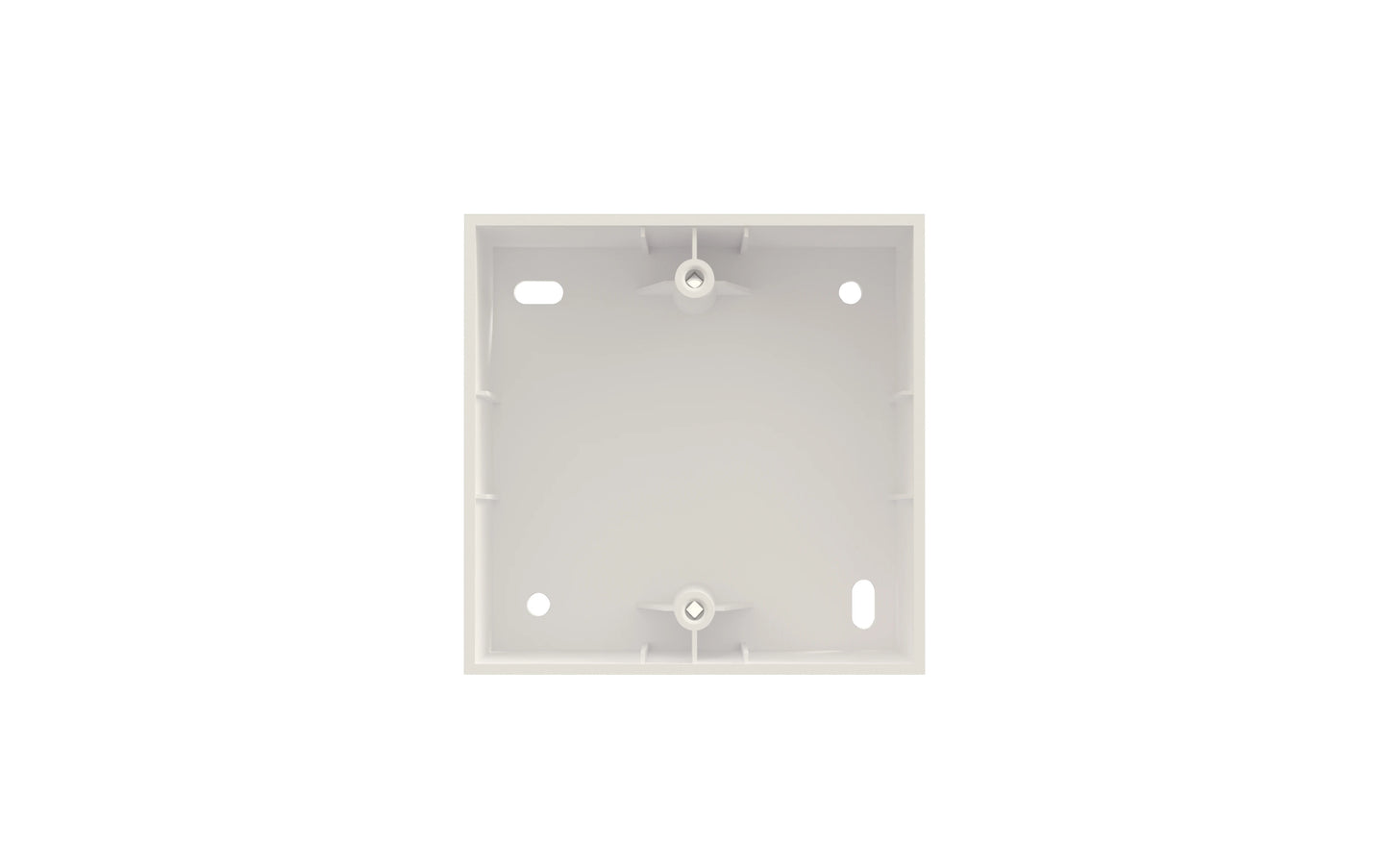 FONESTAR DOT-BOX-B White ABS standard square universal surface installation box for DOT series Volume Control