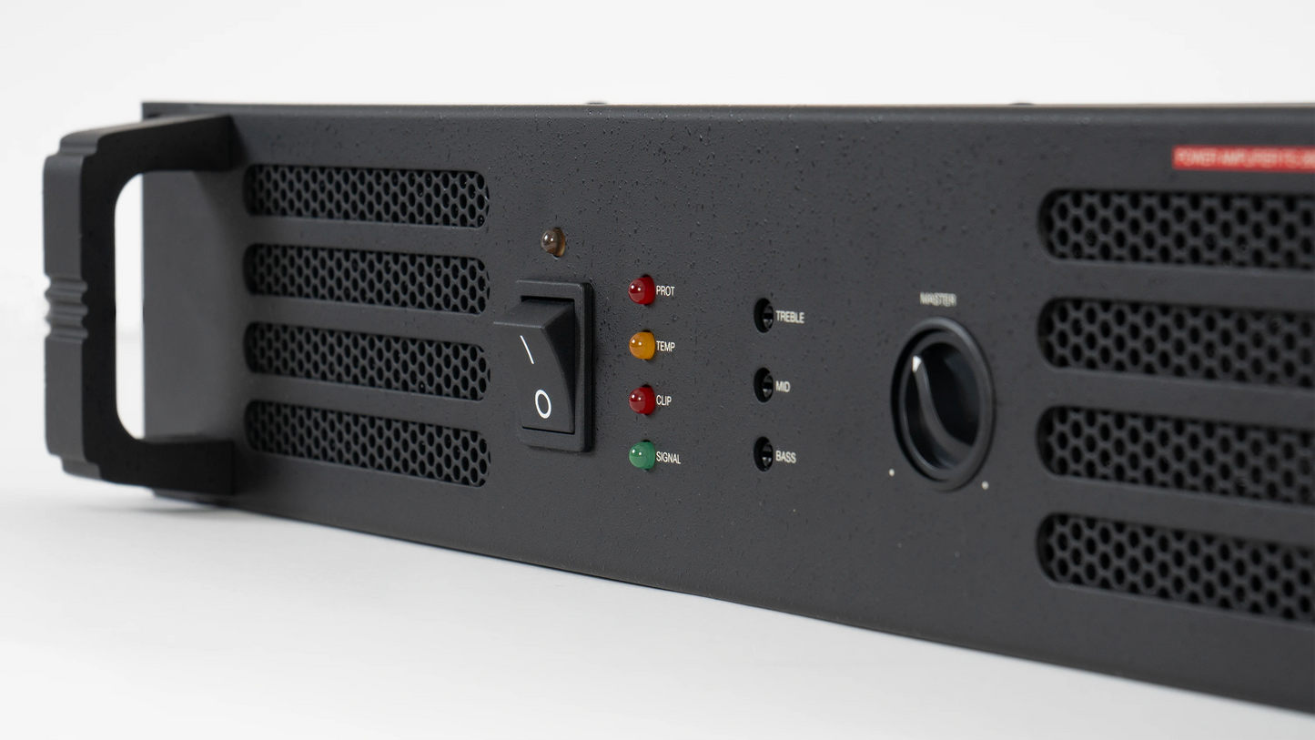 FONESTAR FS-2601E 600W RMS Single Channel Power Stage 100V/4 and 8Ω