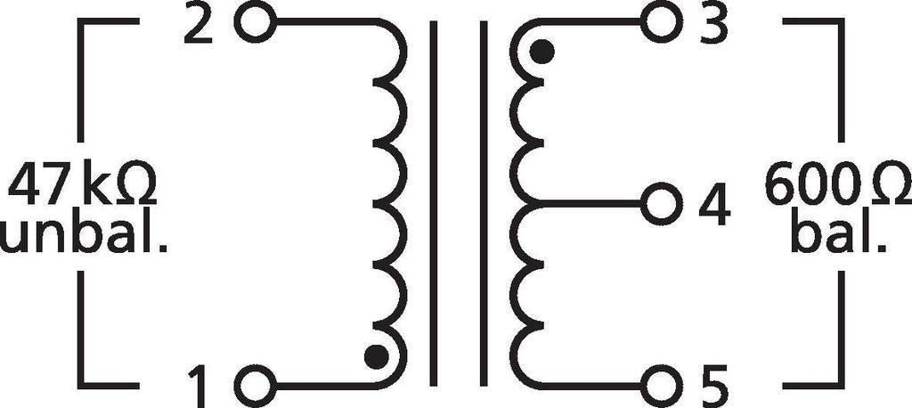 MONACOR DIB-110 DI Transformer 10:1