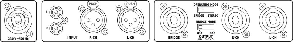 IMG STAGELINE STA-1000D Digital Stereo PA Amplifier 1,200W
