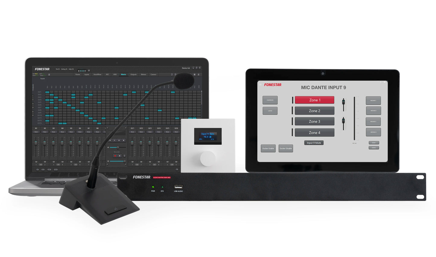 FONESTAR NMX-WP Remote control unit for NMX series matrices