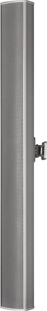 MONACOR TS-C50-1000/T Weatherproof PA column speaker, with EN 54-24 certification.