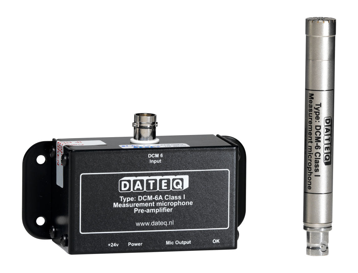 DATEQ DCM-6 Class 1 measurement microphone with pre-amplifier - Epic Audio Ltd