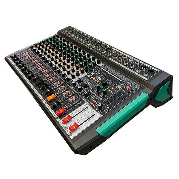 ZZIPP ZZMX12RBT Professional 12 Channel Mixer with DSP and Bluetooth