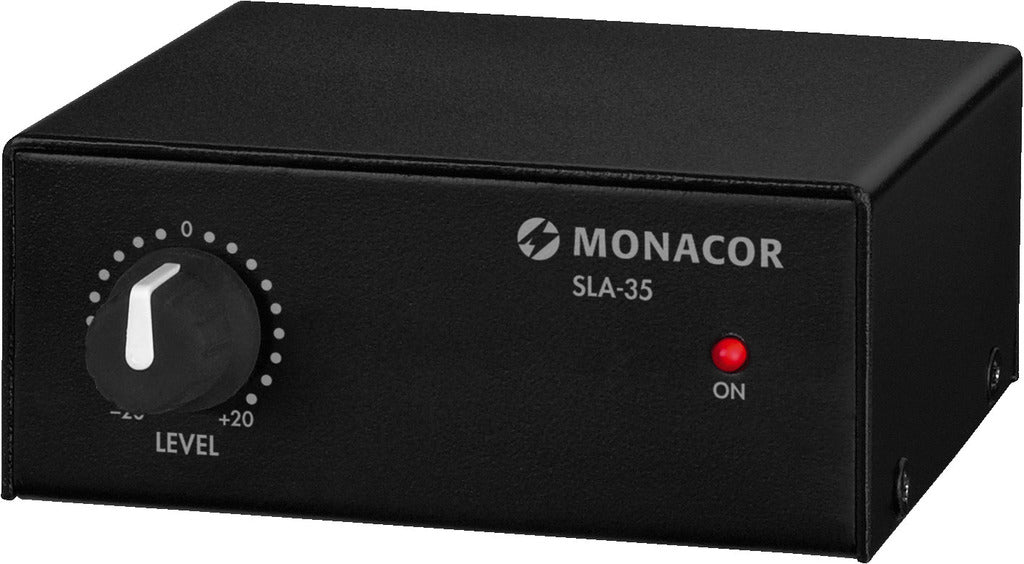 MONACOR SLA-35 Stereo level and impedance matching amplifier
