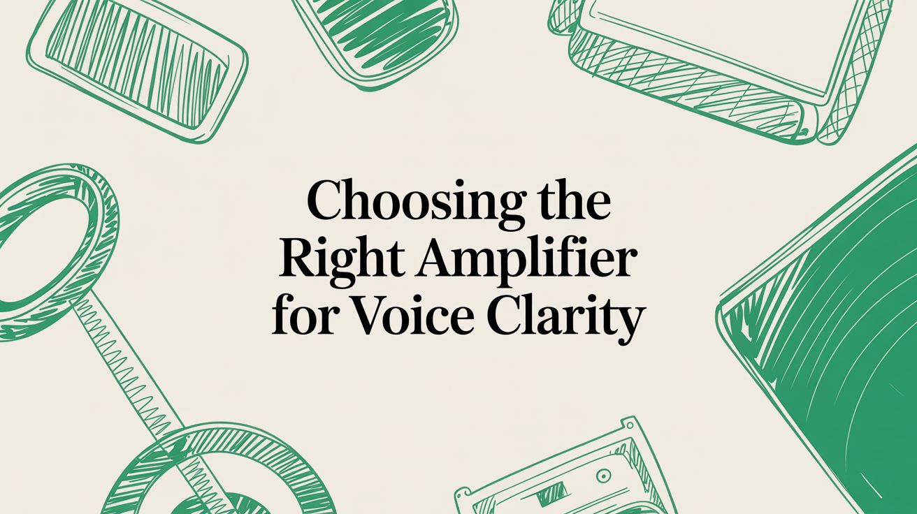Choosing-the-Right-Amplifier-for-Voice-Clarity Epic Audio Ltd