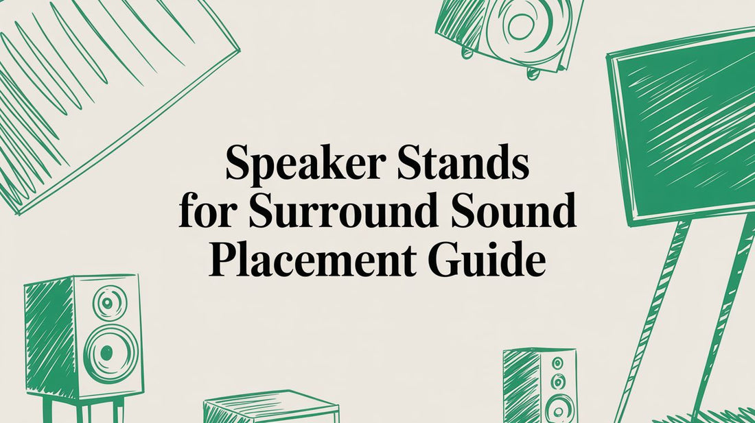 Speaker Stands for Surround Sound Placement Guide