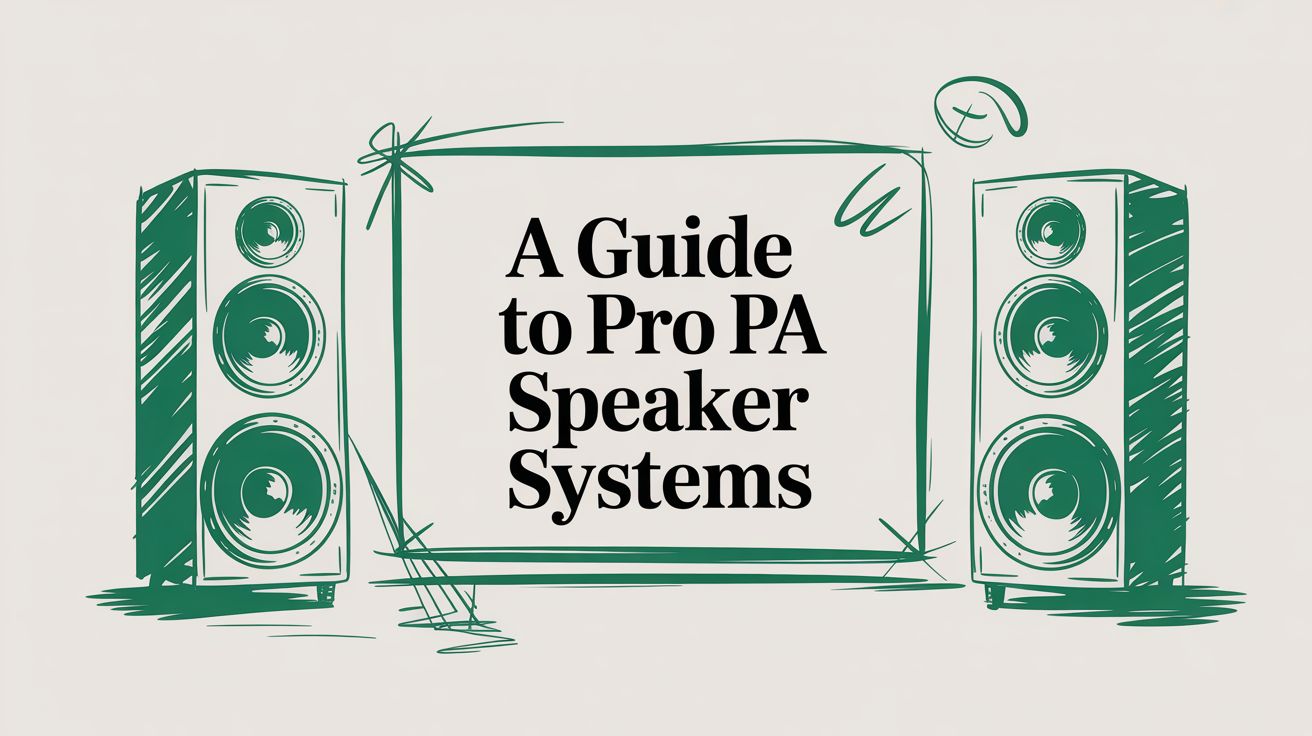 A Guide to Pro PA Speaker Systems