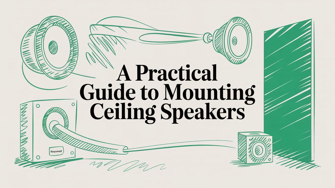 A Practical Guide to Mounting Ceiling Speakers