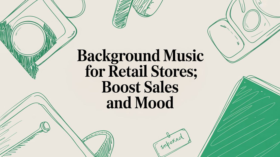 Background music for retail stores: boost sales and mood