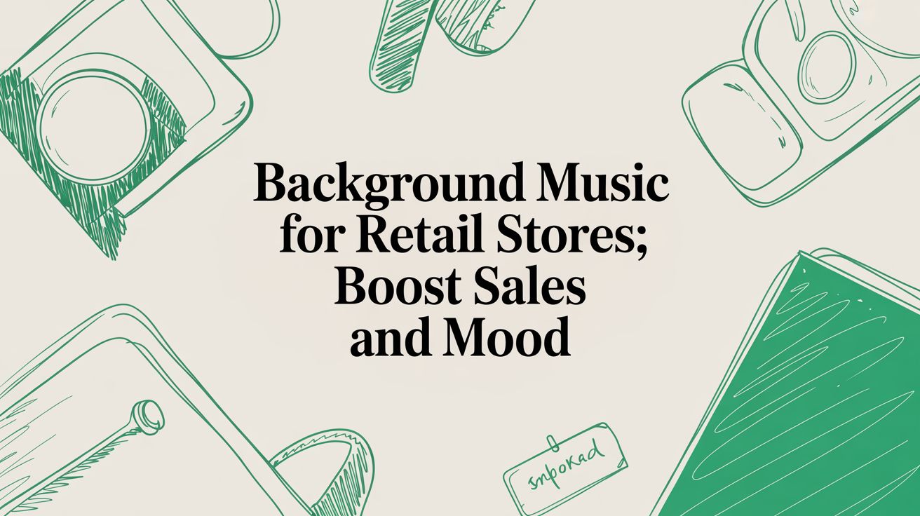 Background music for retail stores: boost sales and mood
