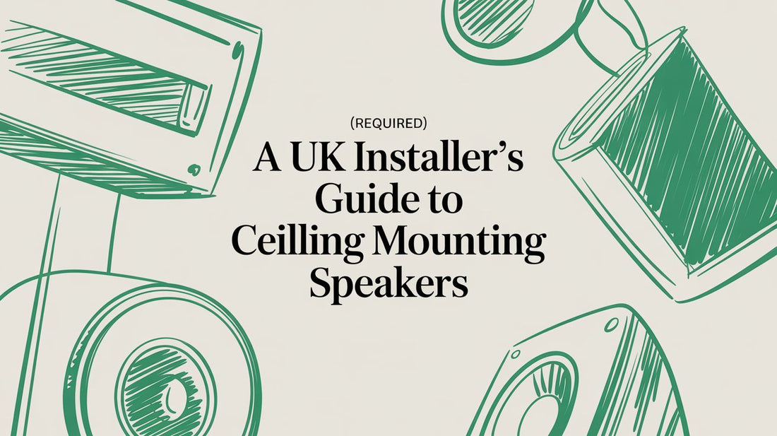 A UK Installer's Guide to Ceiling Mounting Speakers