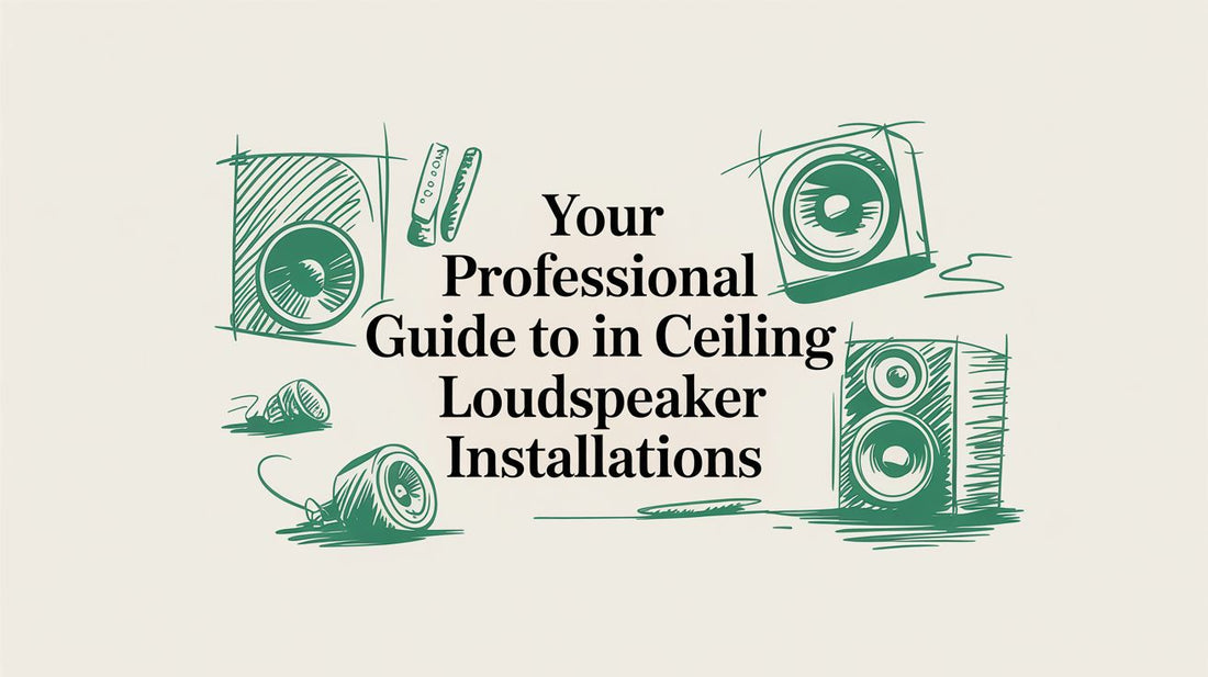 Your Professional Guide to In Ceiling Loudspeaker Installations