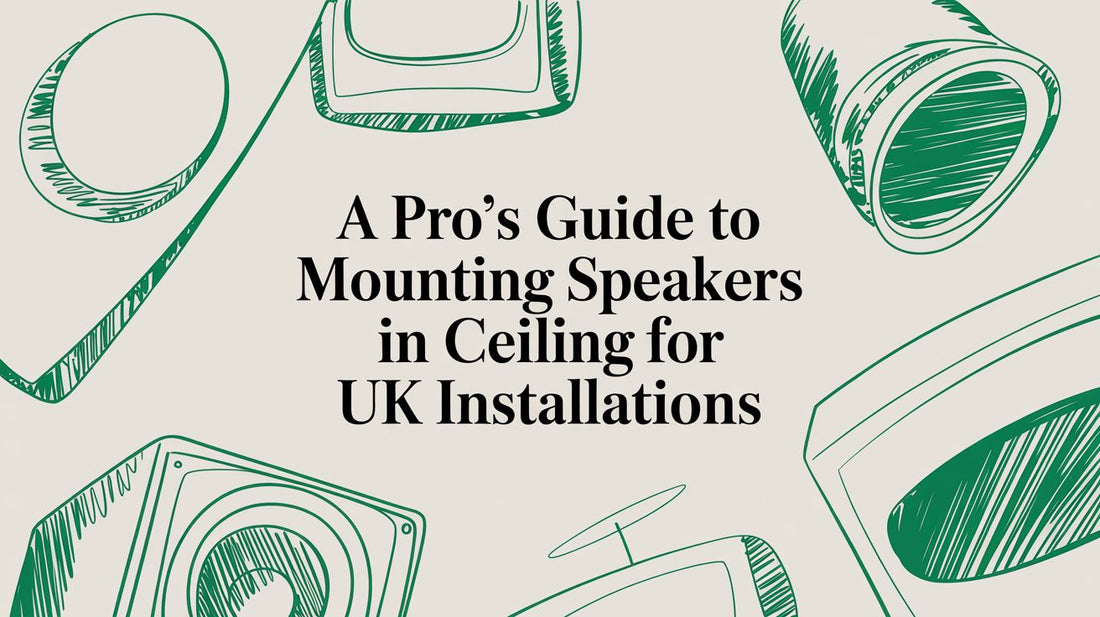 A Pro's Guide to Mounting Speakers In Ceiling for UK Installations