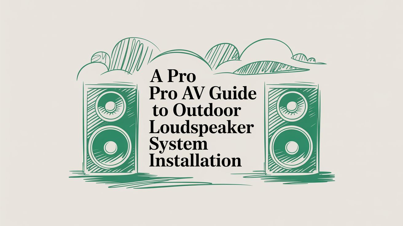 A-Pro-AV-Guide-to-Outdoor-Loudspeaker-System-Installation Epic Audio Ltd
