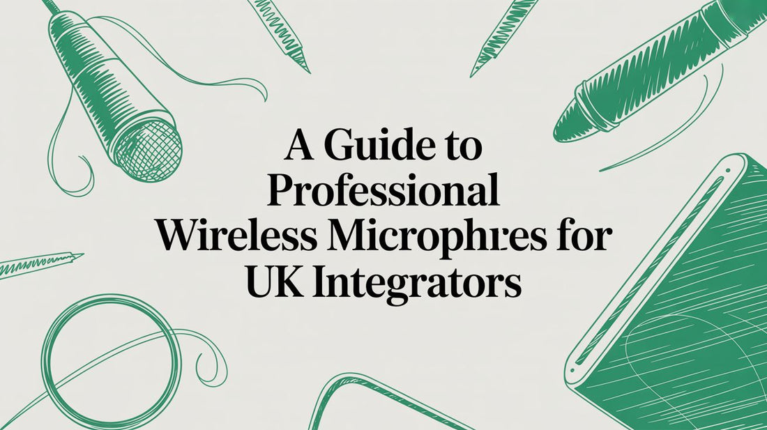 A Guide to Professional Wireless Microphones for UK Integrators