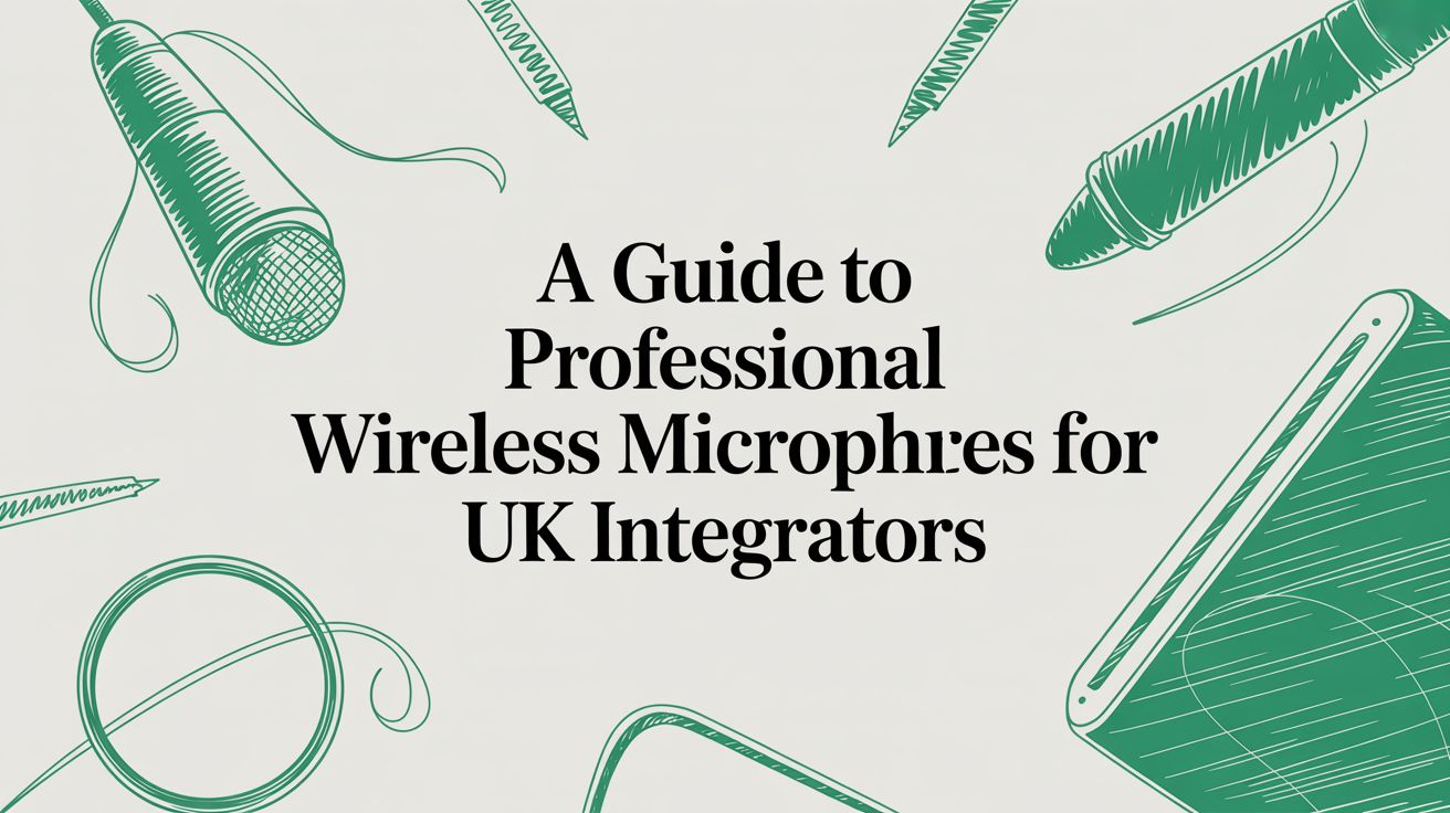 A Guide to Professional Wireless Microphones for UK Integrators