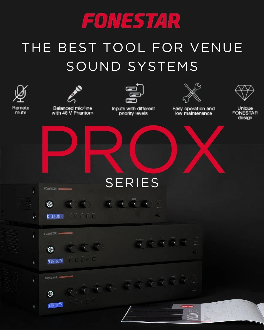 PROX Series of new install amplifiers