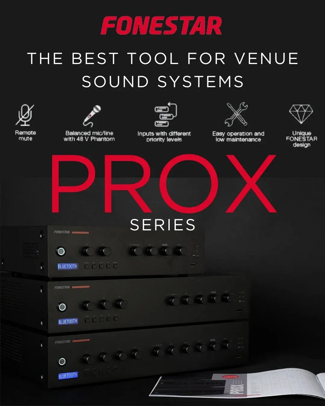 PROX-Series-of-new-install-amplifiers Epic Audio Ltd