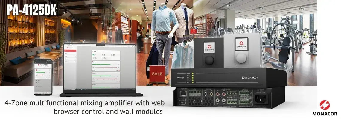 PA-4125DX-4-Zone-Multifunctional-Mixing-Amplifier Epic Audio Ltd