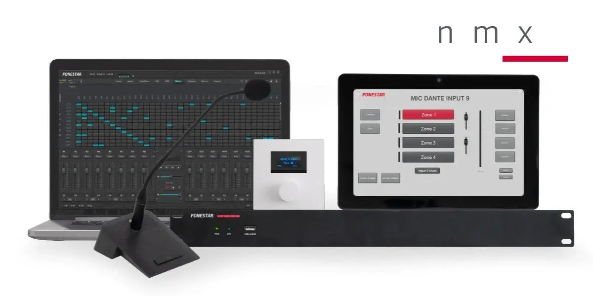 NMX-Audio-Matrix-with-Tablet-Control Epic Audio Ltd