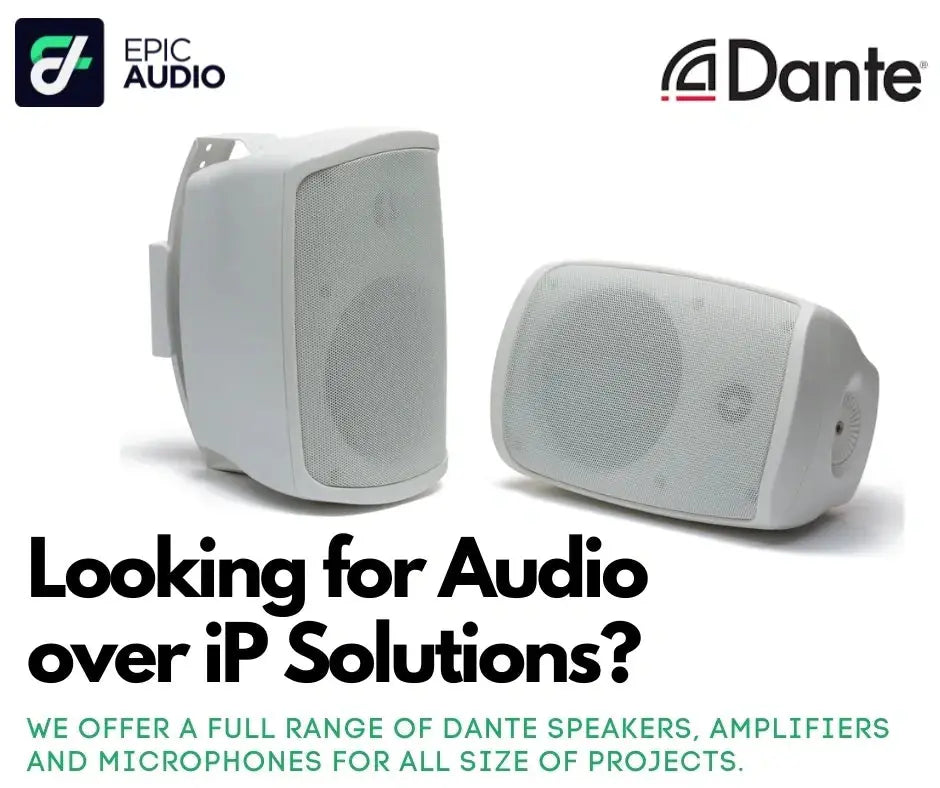 Dante-Audio-over-IP-Solutions-from-Monacor Epic Audio Ltd