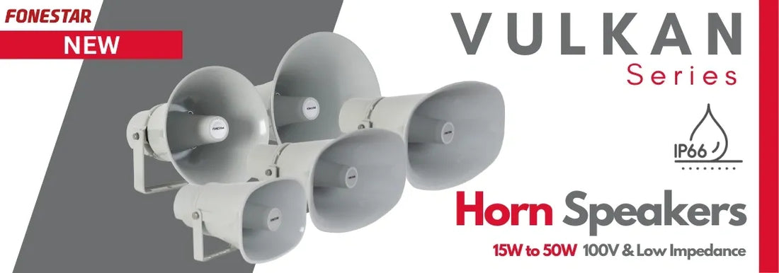 NEW: VULKAN Series of Horn Speakers