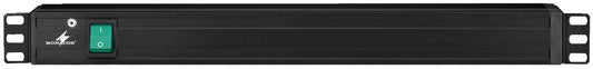 MONACOR RCS-85/SW Rack-mount power strip, 8-Way