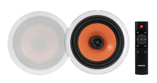 FONESTAR KS-12B Pair of 6" Bluetooth ceiling speakers - 2 x 20W RMS