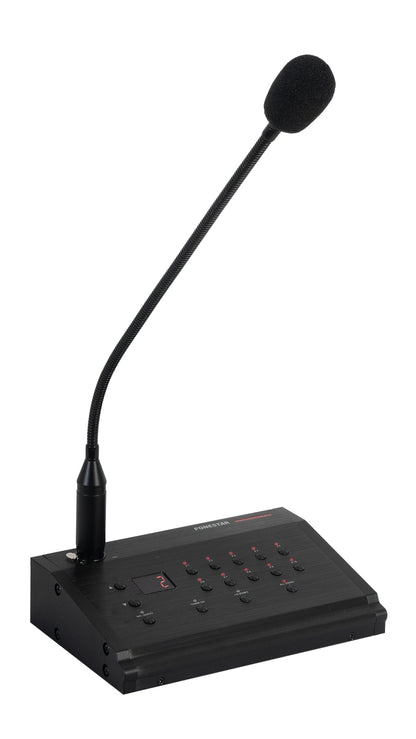 FONESTAR ZS-11 10-300 zone selector microphone for zone system mod. ZSC-1110