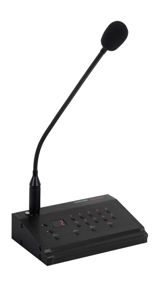 FONESTAR ZS-11 10-300 zone selector microphone for zone system mod. ZSC-1110