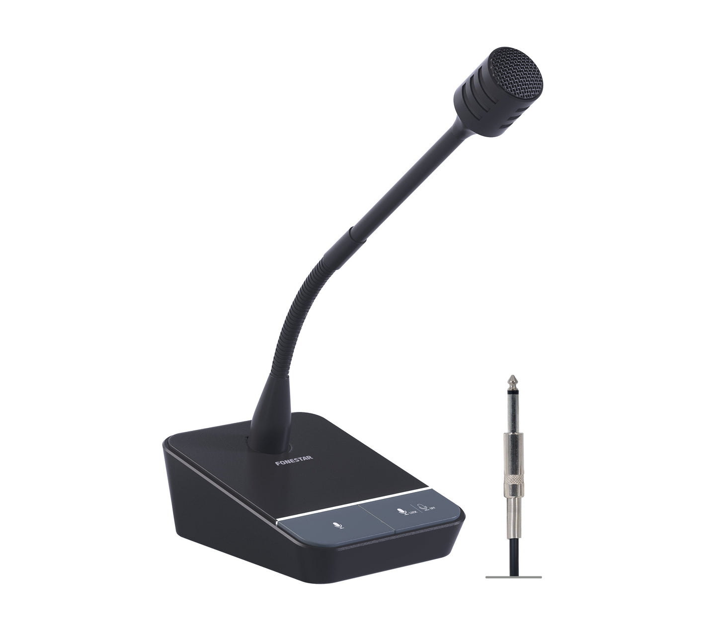 FONESTAR MICSET-D32J Unidirectional electret condenser desktop microphone (XLR)