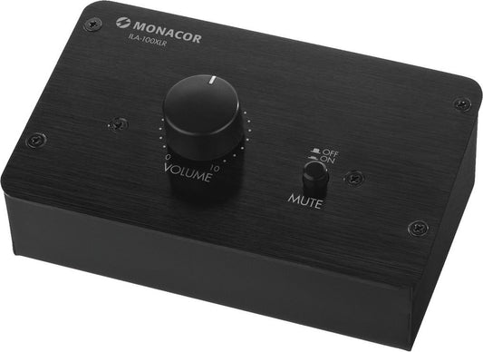MONACOR ILA-100XLR Passive stereo level control (XLR version)
