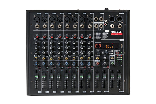 FONESTAR MIX-8PRO 8-Channel Studio mixer.