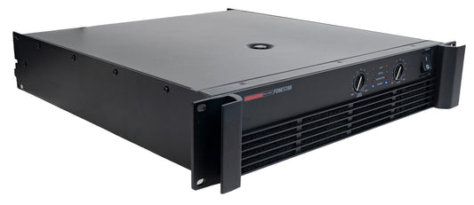 FONESTAR SA2-3400 Professional stereo power amplifier. Stereo and parallel up to 1,700 + 1,700 W RMS@2Ω  Bridge mode up to 3.400 W RMS@4Ω