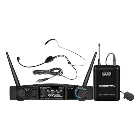 ZZIPP TXZZ541 UHF wireless mic, 48 channel, with bodypack transmitter and headset mic